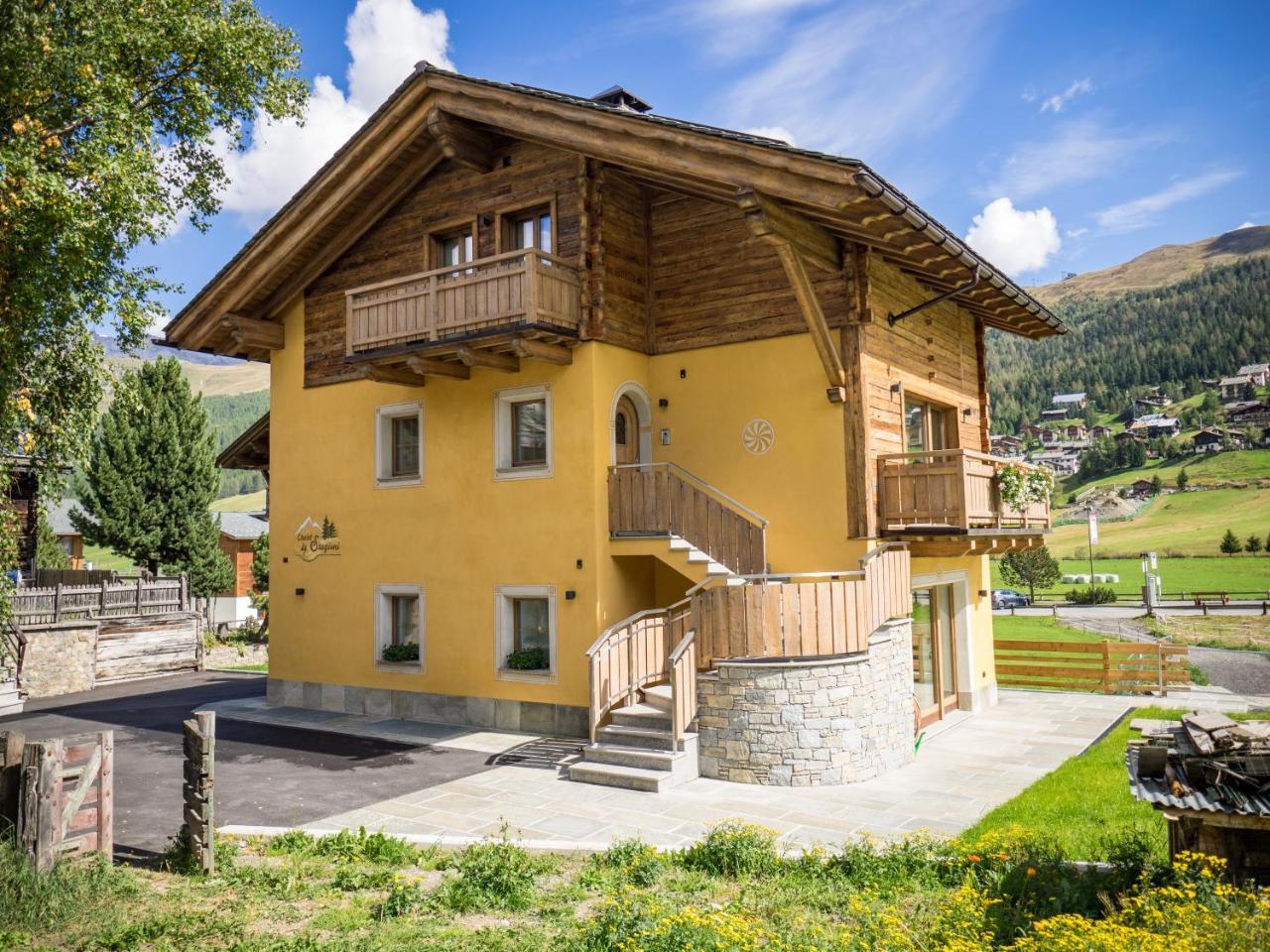 Chalet 4 Stagioni Villa Livigno Bagian luar foto